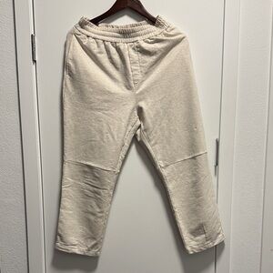 Varley- Cream Casual Sweatpants